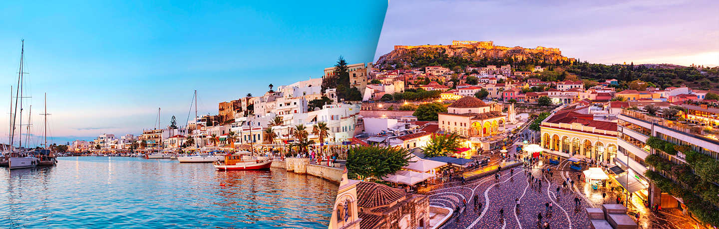 Combiné Athènes Naxos Paros 3*