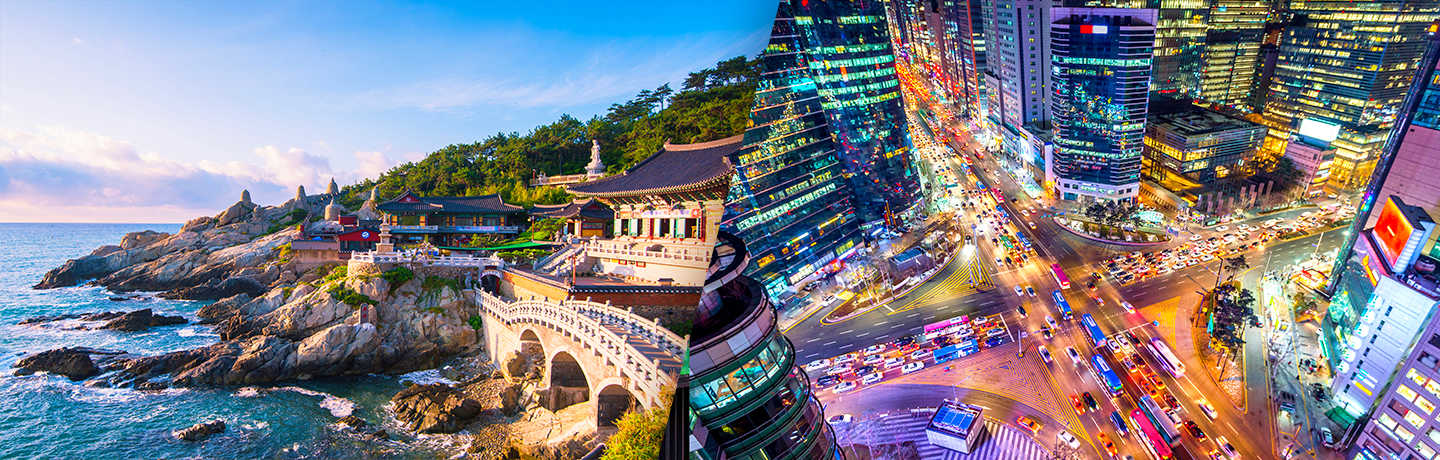 Combiné Seoul - Busan 5*