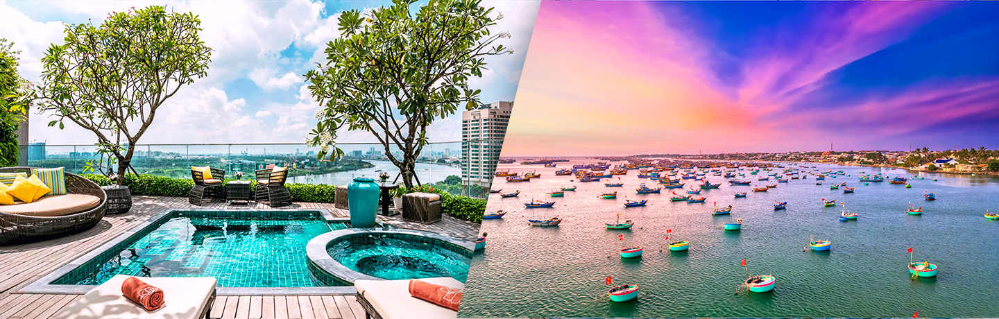 Combiné Ho Chi Minh - Mui Ne 4*