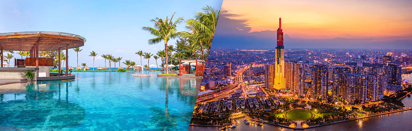 Combiné Ho Chi Minh - Phu Quoc 4*