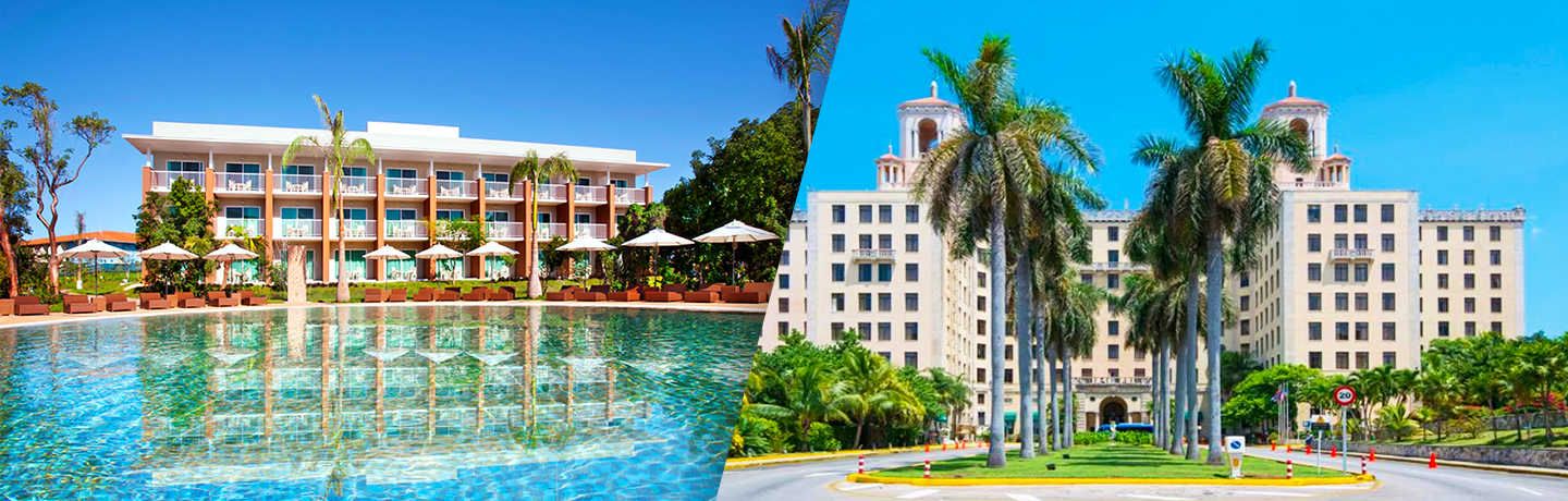 Combiné Hotel Nacional & Playa Vista Azul 5*