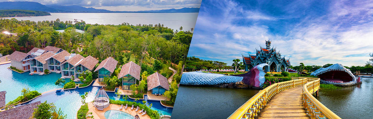 Combiné Bangkok - Coconut Island 4*