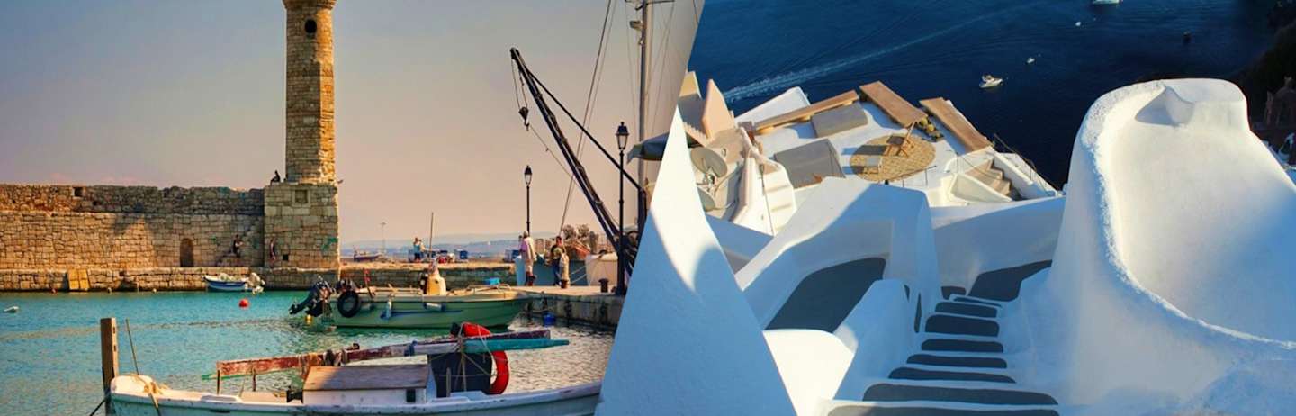 Découverte De La Crète & Santorin En 4*