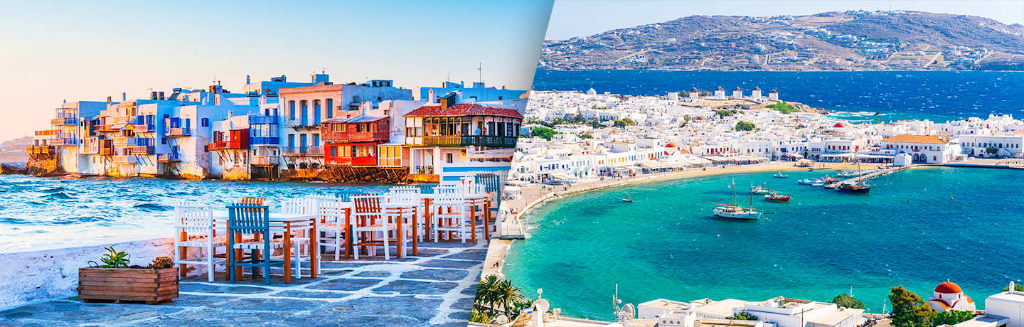 Première Évasion Dans Les Cyclades : Mykonos, Naxos & Santorin 3*