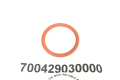 700429030000 Mtu Detroit Diesel O-RING