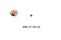 ZBM-21138-29 Ajax DISC RPTUR BLUE