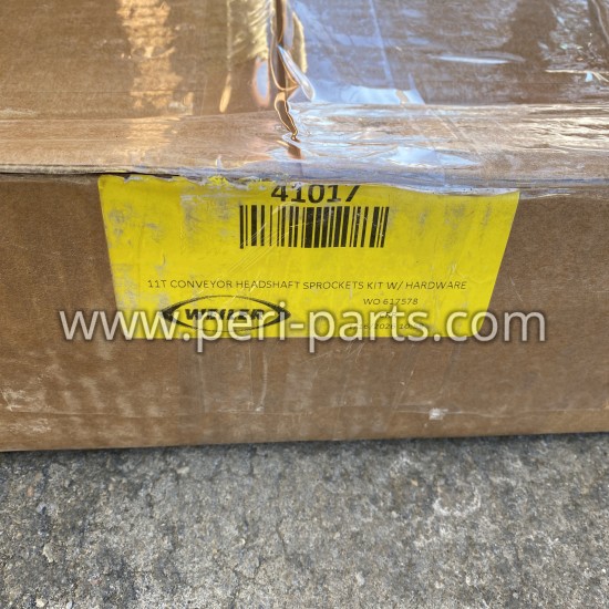 Weiler 41017 Conveyor Headshaft Sprocket Kit - 11T with Hardware (11-Tooth)