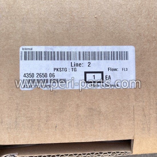 ATLAS COPCO 4350265006 ADAPTOR HOUSE / CYLINDER HEAD HOUSING – DRILL RIG COMPONENT FOR MINING & CONSTRUCTION MACHINERY