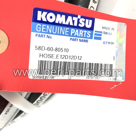 58D-60-80510 Komatsu HOSE,E12D12D