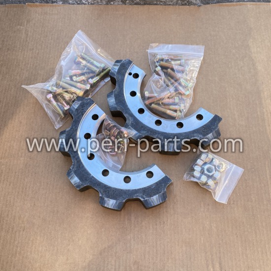 Weiler 17967 10T Footshaft Sprockets Kit with 5/8'' Bolts - Heavy Duty Idler Set