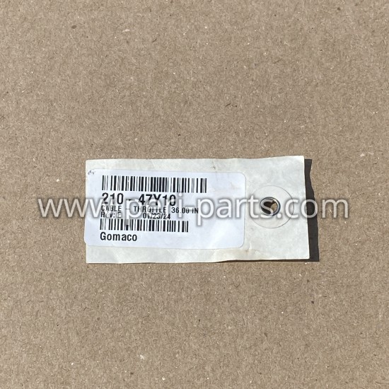 210-47Y10 GOMACO CABLE ASSEMBLY - THROTTLE 36IN LONG