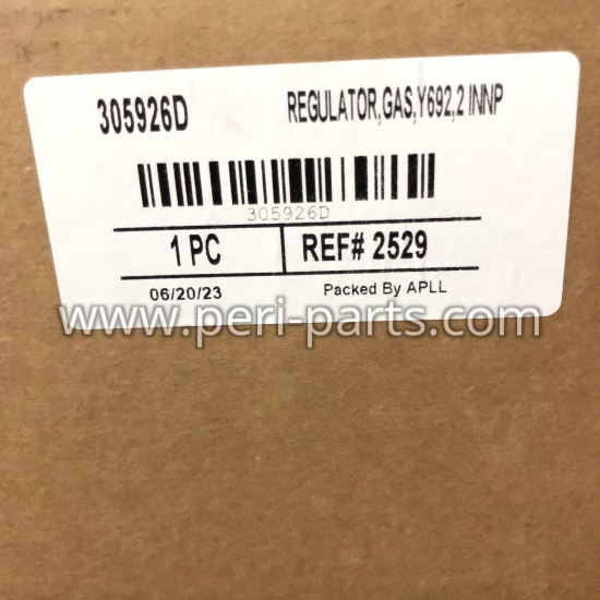 305926D GAS PRESSURE REGULATOR – FISHER Y692 SERIES, 2" NPT INLET FOR WAUKESHA GAS ENGINE SYSTEMS