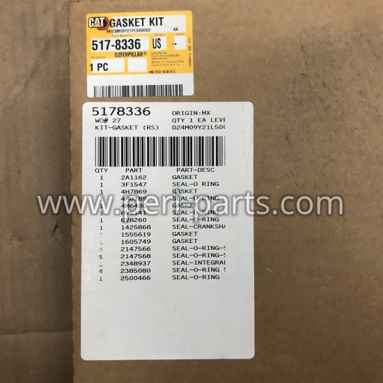 5178336 Caterpillar KIT-REAR COVER GASKET