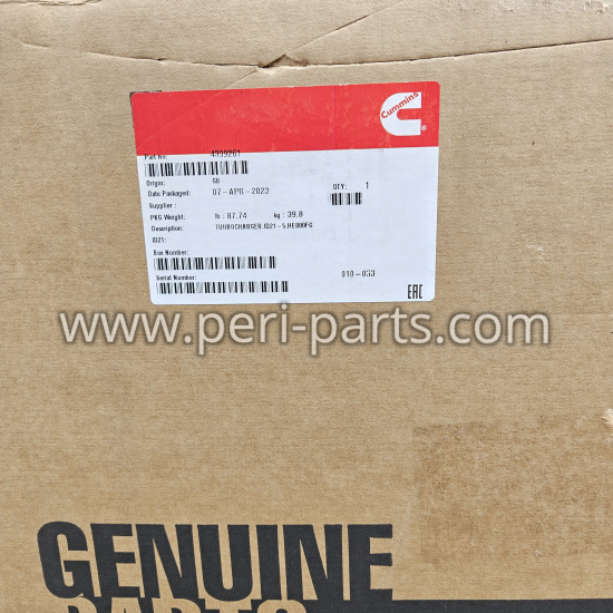 4309261 Cummins TURBOCHARGER,HX82 DRY