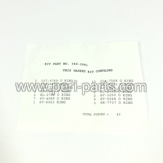 3493941 Caterpillar KIT-GASKET