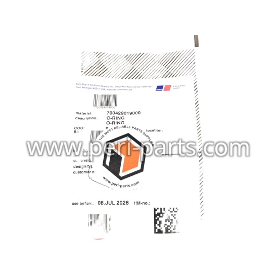 700429019000 Mtu Detroit Diesel O-RING