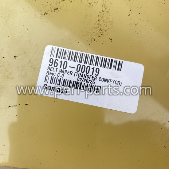 9610-00019 GOMACO BELT WIPER (TRANS CNVR)