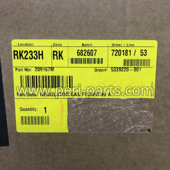 WAUKESHA 209167M GAS REGULATOR – FISHER 99 ADJUSTABLE COMPONENT FOR GAS ENGINES AND OILFIELD EQUIPMENT