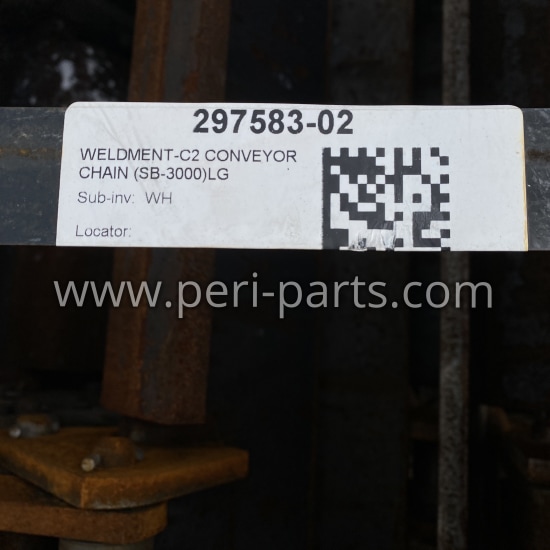 297583-02 Roadtec WELDMENT-C2 CONVEYOR CHAIN (SB-3000)LG