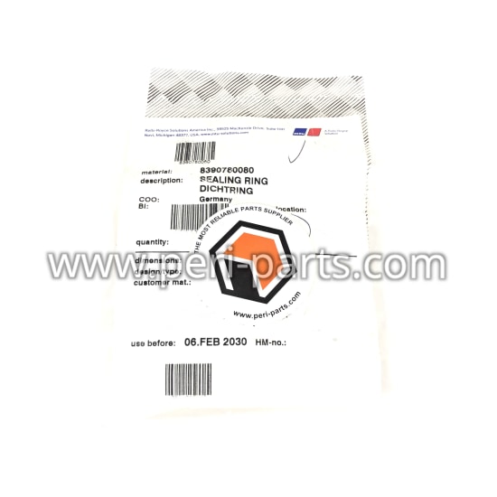 8390780080 Mtu Detroit Diesel SEALING RING