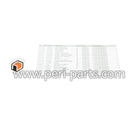 G-960-192 Waukesha W/P REPAIR KIT