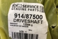 914/87500 Jcb DRIVESHAFT - BTB 330 K