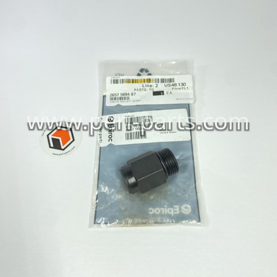 ATLAS COPCO 2657568487 VALVE RELIEF (ATM) – HYDRAULIC SAFETY COMPONENT FOR MINING AND DRILLING EQUIPMENT