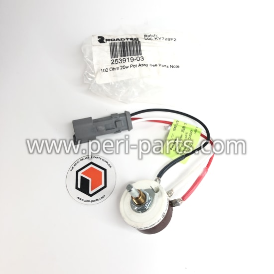 253919-03 Roadtec 100 Ohm 25w Pot Assy See Parts Note