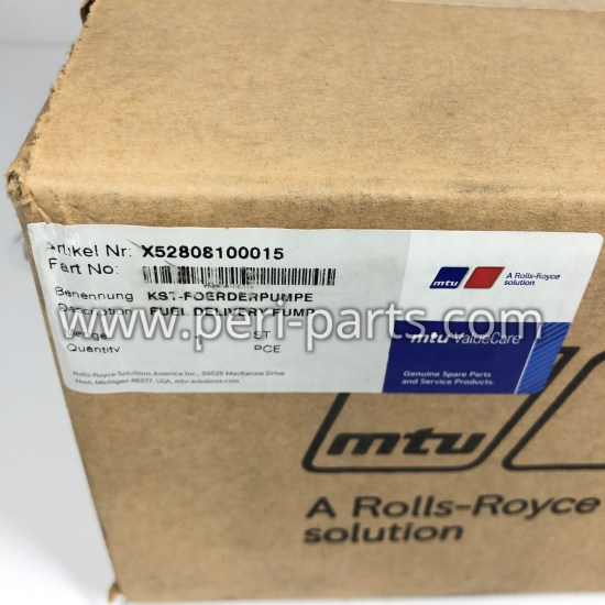 MTU Detroit Diesel X52808100015 Fuel Delivery Pump - Genuine Feed Pump Assembly