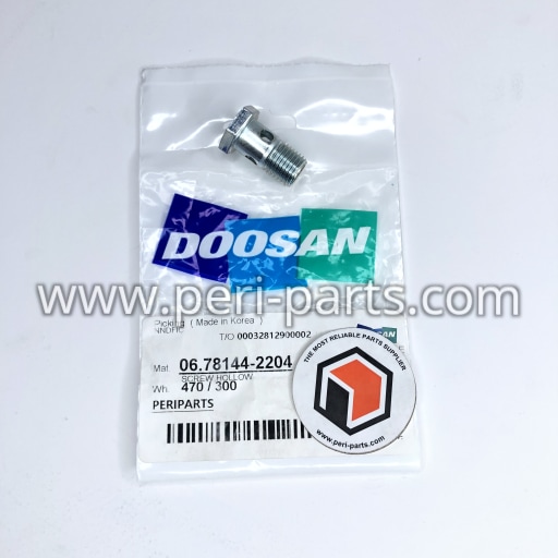 06.78144-2204 Doosan SCREW, HOLLOW