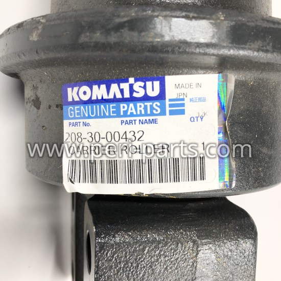 208-30-00432 CARRIER ROLLER – TRACK SUPPORT COMPONENT FOR KOMATSU EXCAVATORS