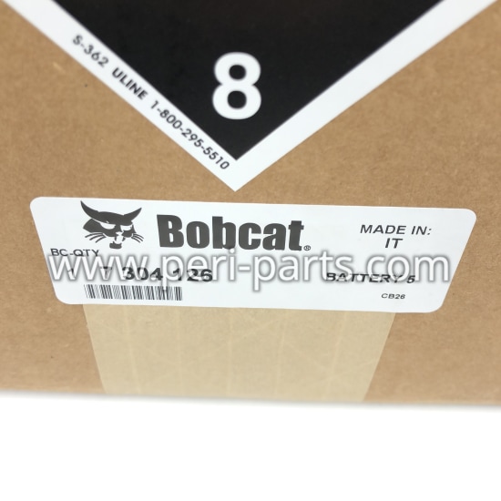 7304126 WET BATTERY – 500 CCA STARTING BATTERY FOR BOBCAT COMPACT EXCAVATORS & UTILITY MACHINES
