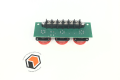 515-48J38 GOMACO BULKHEAD - TERMINAL, TRIPLE, W/6 SCREW
