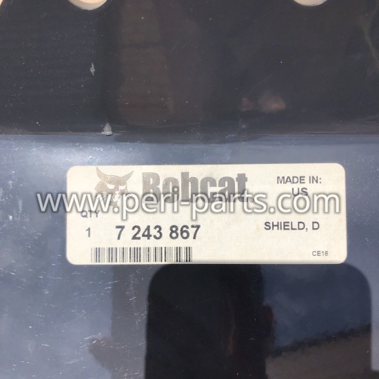 Bobcat 7243867 Right Debris Shield - Genuine Undercarriage Protection Plate