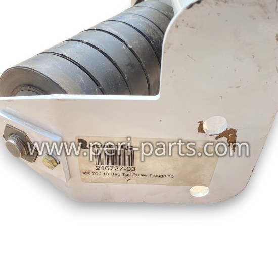 216727-03 Roadtec RX-700 13 Deg Tail Pulley Troughing
