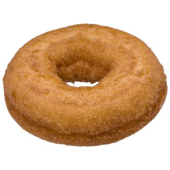 Orange And Vanilla Ice Cream Doughnut