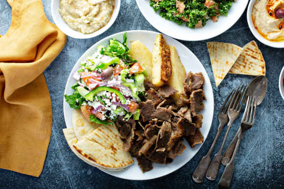 Lamb Shawarma Platter Lamb Shawarma Platter