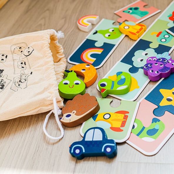 Tooky Toy Tapints és párosíts memóriajáték