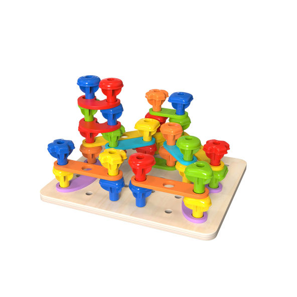Tooky Toy Óriás pötyi építőkészlet