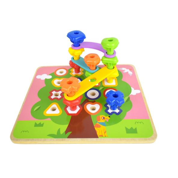 Tooky Toy Óriás pötyi építőkészlet