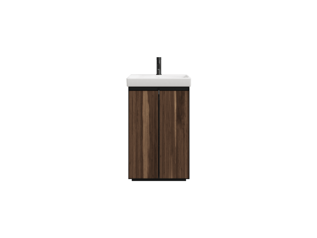 Slat Base Mini ∙ Walnut 2 Door image