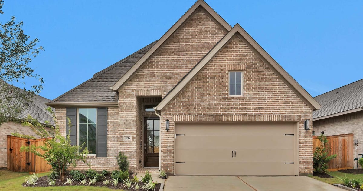 18706 Sweet Basil Drive, Houston, Texas | Everly 45 | Houston Home for Sale