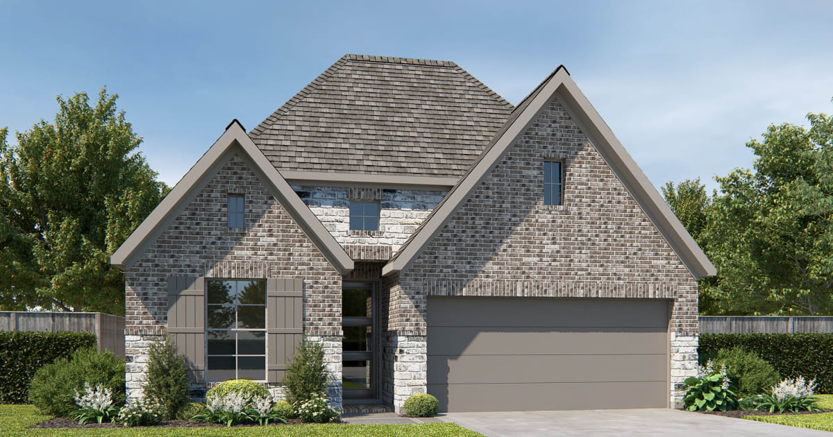 2188P House Plan in Audubon Park 45, Houston, Texas | Available to Build
