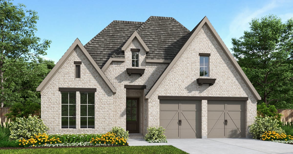 2513W House Plan in Haby Hill 50, San Antonio, Texas | Available