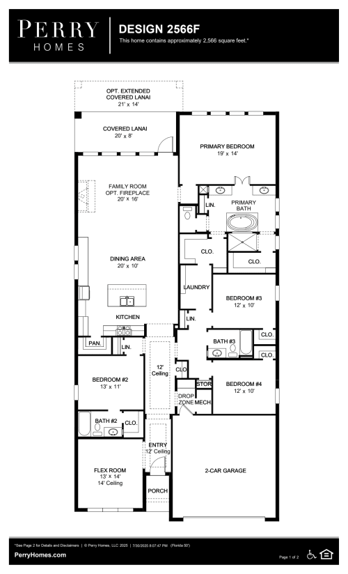 Floor plan PDF poster
