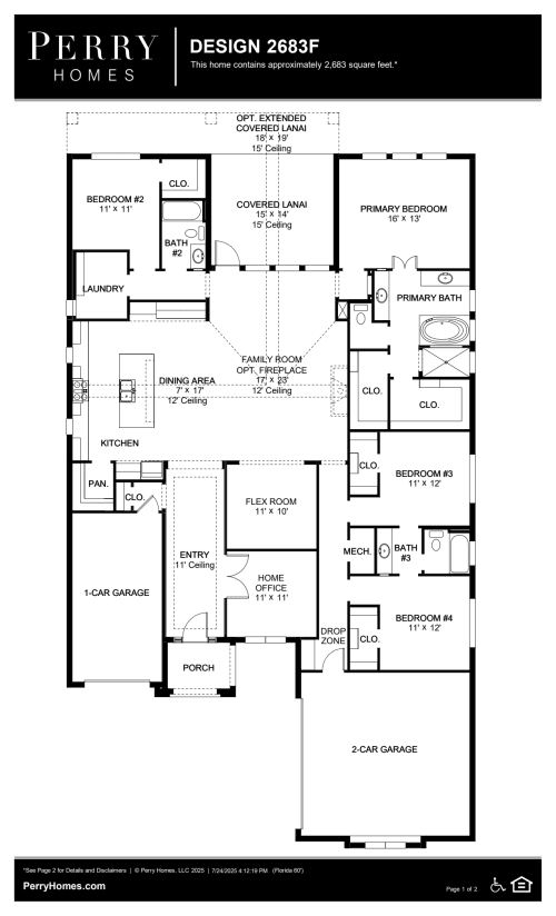 Floor plan PDF poster