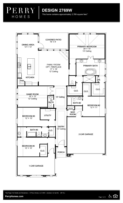 Floor plan PDF poster
