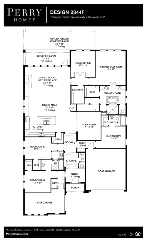 Floor plan PDF poster
