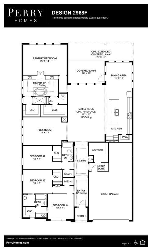 Floor plan PDF poster