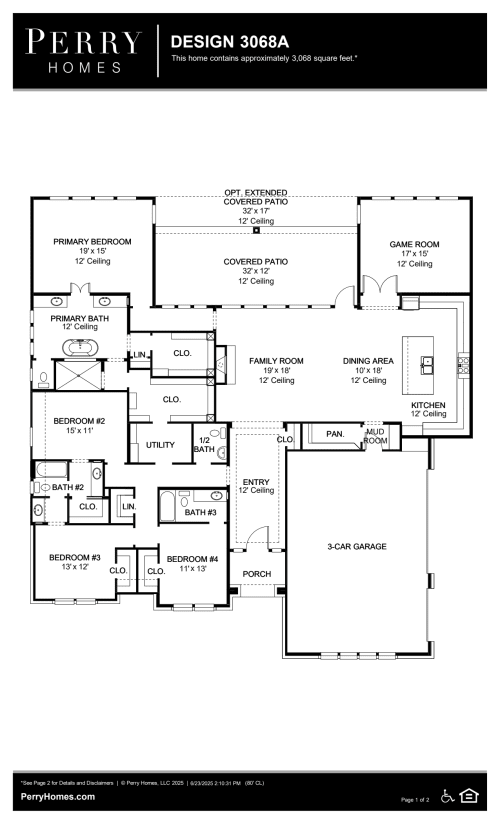 Floor plan PDF poster